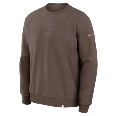 San Francisco 49ers Primary Men's Nike Dri-FIT NFL Pullover Crew